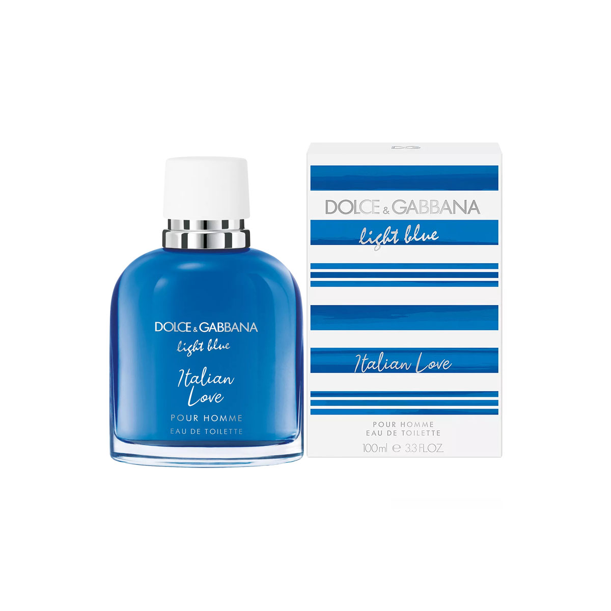 DOLCE & GABBANA LIGHT BLUE ITALIAN LOVE MASCULINO 100ML EAU DE TOILETTE